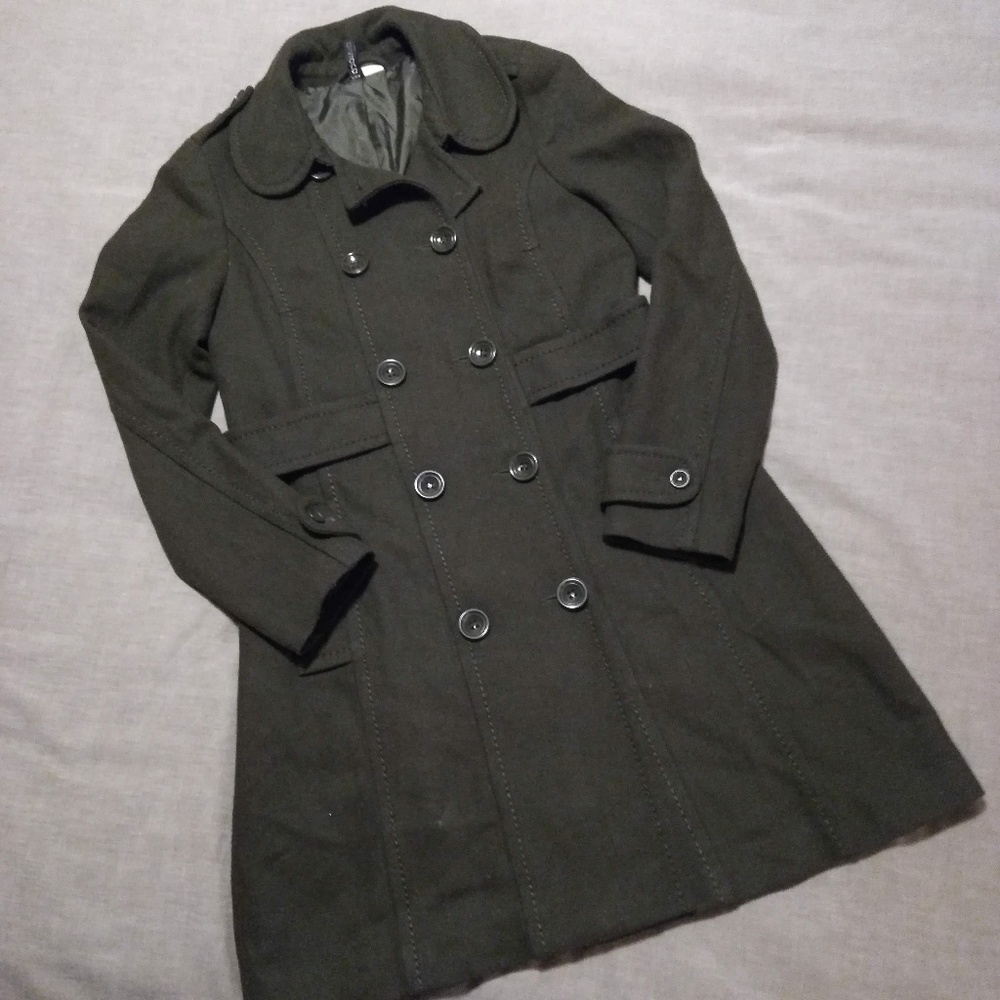 2+@$4 SALE!!! H&M Wool Blend Pea Coat Size 10